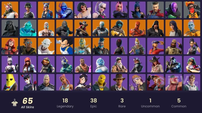[PC/XBOX] 65 skins | Trailblazer | Stage 4 - NO PONYTAIL | Harbinger Armor Omegarok | STAGE 5 | STAGE 4lui270