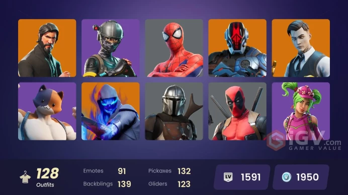 FA - [PSN/XBOX/SWITCH/PC] 128 skins | The Reaper | Elite Agent | Subzero Cryptic | Fixer | Sultura | Point Patroller | Take The L