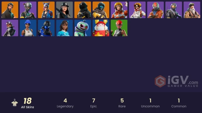 18 SKINS + THE REAPER + TAKE THE L + ELITE AGENT + HOT MARAT + ROGUE AGENT + BLUE STREAK + ZENITH + MANIC + POWDER + RUST LORD