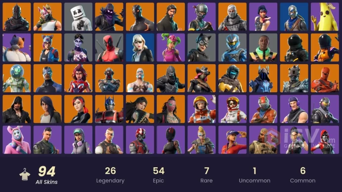 82 skins | Black Knight | Sparkle Specialist | The Reaper | Blue Squire | Royale Knight | Elite Agent | Take The L | Sub Commander | Havoc