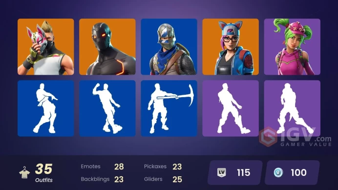 35 SKINS + BLUE SQUIRE + STW OLD + ROGUE AGENT + CHROMIUM + OMEGA + DRIFT + OMEN + RAGNAROK + WILD CARD + THE ICE KING