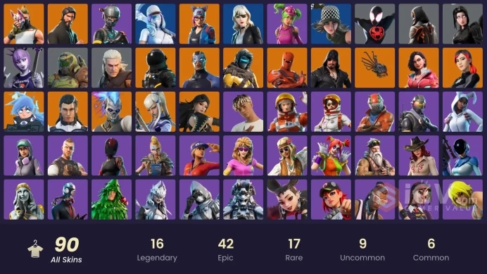 90 SKINS | THE REAPER | ELITE AGENT | EREN JAEGER | DROP DEE | NITELITE | PJ PATROLLER | ASTRO ASSASSIN | THE AGELESS | TAKE THE L