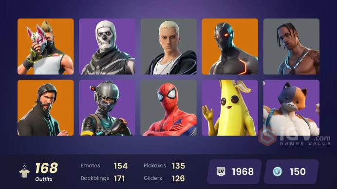 167 skins | The Reaper | Elite Agent | Travis Scott | Take The L | Rogue Agent | Gear Specialist Maya | Lynx | Drift | Calamity | Sentinel
