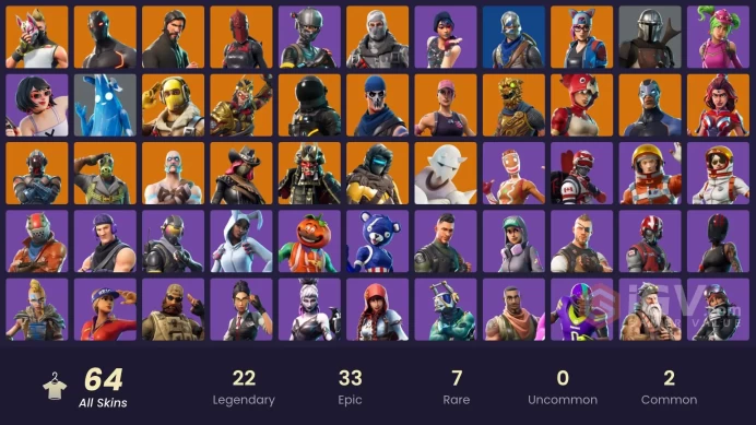 PC/PSN 64 skins | OG STW | Sparkle Specialist | The Reaper | Blue Squire | Royale Knight | Floss | Makomssh1474