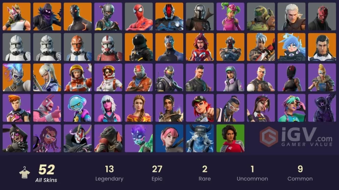FA - [PSN/XBOX/SWITCH/PC] 53 skins | Elite Agent | NBA 75 High-Flyer | Rogue Agent | The Ageless | Drift | Omega | Mizuki | Nezumi