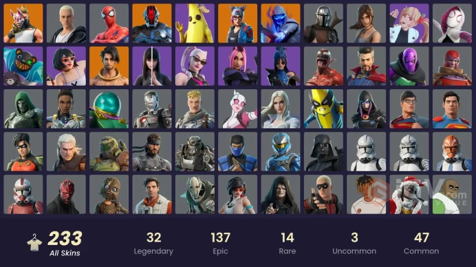 233skins (you can linked all platform| Super Deluxe Edition Owned)2264