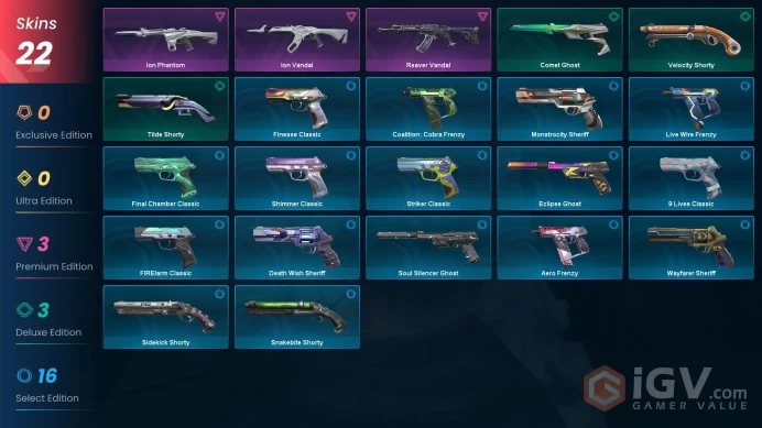 [Code 8280] Level 237 + 22 Skins / AP / Very Cheap