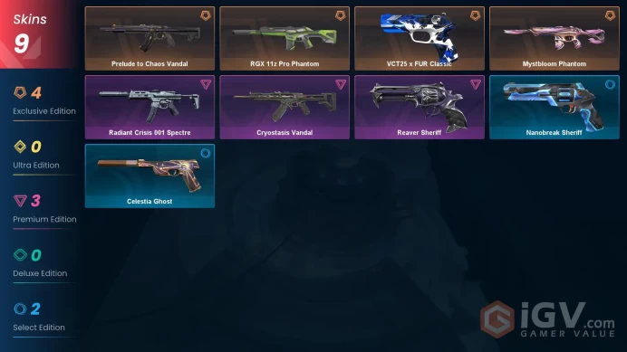 [Code 8281] Level 75 + 9 Skins / AP / Very Cheap