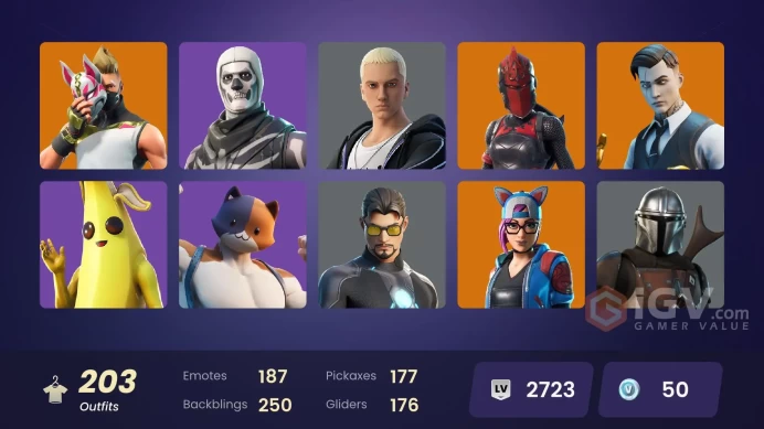 PC/PSN/Xbox/Nintendo 203 skins | OG STW | Leviathan Axe | Gold Midas | Tart Tycoon | The Champion | Fashion Banshee | Dire | Joey | Vendetta