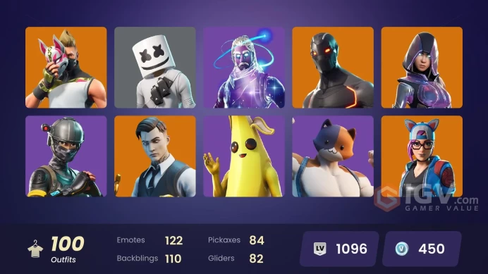 [PC/XBOX/PSN] - 101 skins | OG STW | Galaxy | Glow | Elite Agent | Gold Brutus | Gold Midas | Rogue Agent | The Prisoner | Krampus|Lynx |A.I.M. 