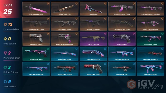 [EU/TR] %50 CHEAP VP! | Diamond 1 - Dolmir's Revenge Set-  Chaos Vandal- Reaver Sheriff-Safe-Insta Delivery-Ranked Ready