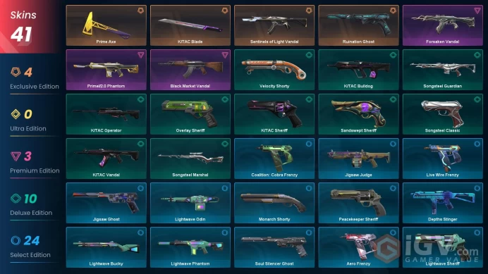[EU/TR] %50 CHEAP VP! | Forsaken Vandal - Black Market Vandal -  Sentinel Vandal -  Prime Axe - Safe - Ranked Ready -Insta Delivery- Full access
