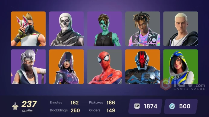 [PC/PSN/XBOX] 236 skins | Glow | FNCS 3:1 Champion | Prodigy | Point Patroller | Sultura | Interceptor | Trilogy |prch8