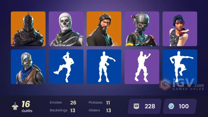 PC,PSN,XBOX FA - OG SKULL TROOPER - BLACK KNIGHT - REAPER - FLOSS - MAKO RK587
