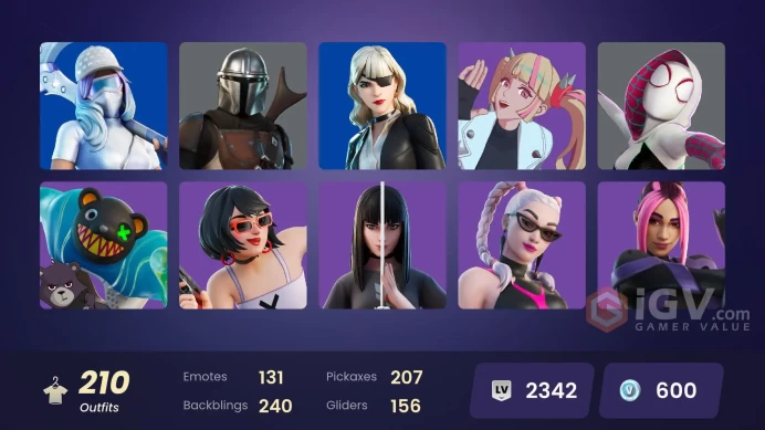 PC/PSN/XBOX | 210 skins | EMAIL CHANGEABLE | Huntmaster Saber | FNCS Renegade | Menace | Valeria | Paradigm (Reality-659) | Joey | The Imagined