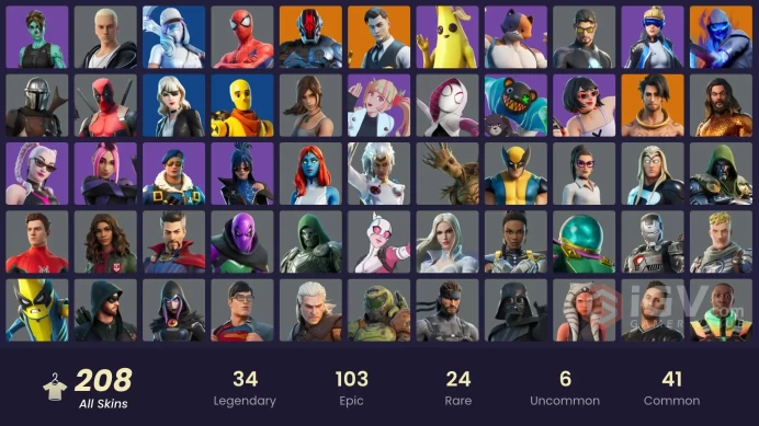 PC/PSN/XBOX | 208 skins | EMAIL CHANGEABLE | Neo Versa | Gold Midas | Cloud Striker | Snake Eyes | Sultura | Royale Bomber | FNCS 3:1 Champion
