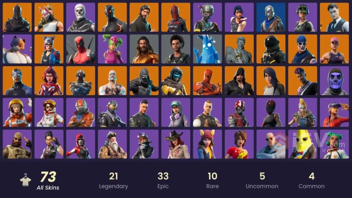 PC/PSN  72 skins  OG STW  Skull Trooper + Black Knight | Sparkle  Specialist | The Reaper | Blue Squire | Royale Knight | FlossMak290