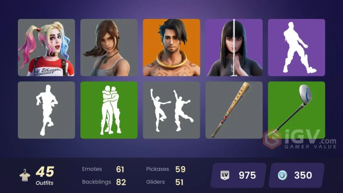 PC/PSN/XBOX 45 skins | Aura | Harley Hitter | Sandstone Joey | Droopy | Mecha Cuddle Master | Spire Assassinlui319