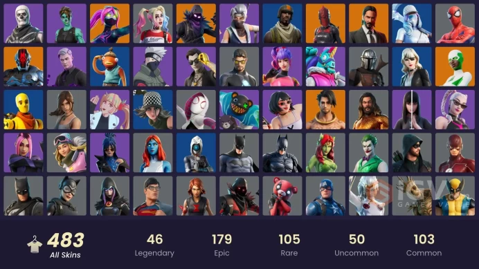 [PC/PSN/XBOX/NIN] 483 skins | Polo Prodigy  | Master Chief | The Champion | Snake Eyes | Cloud Striker | Unchained Ramirez | Sultura | 250 VB
