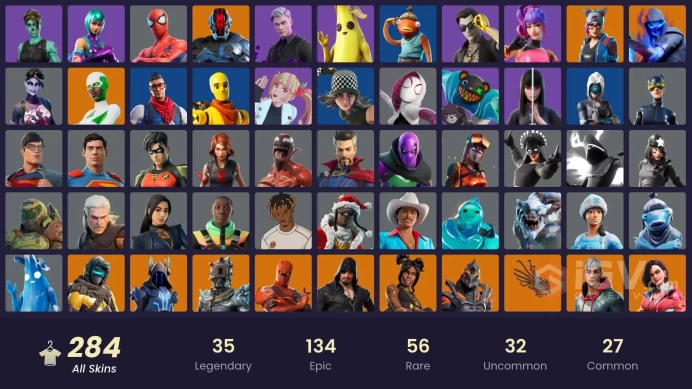[PC/NIN] 284 skins | Wonder | IKONIK | Merry mint axe | Grind | World Warrior | Sultura | Tart Tycoon | Prodigy | Fixer | FNCS Renegade 