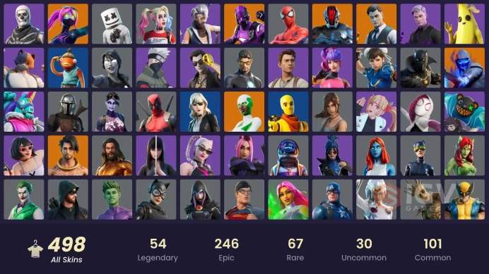 [PC/PSN/XBOX/NIN] 499 skins | OG STW | Dark Vertex | Astro Jack | Merry mint axe | Gold Midas  | FNCS 3:1 Champion | Unchained Ramirez | 600 VB