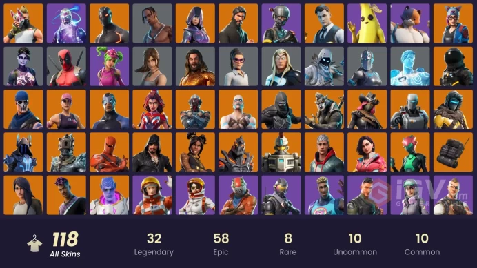 PC/PSN/Xbox/Nintendo 118 skins | OG STW | Galaxy | Travis Scott | The Reaper | Glow | Elite Agent | Blue Team Leader | Travis Scott | Take The L
