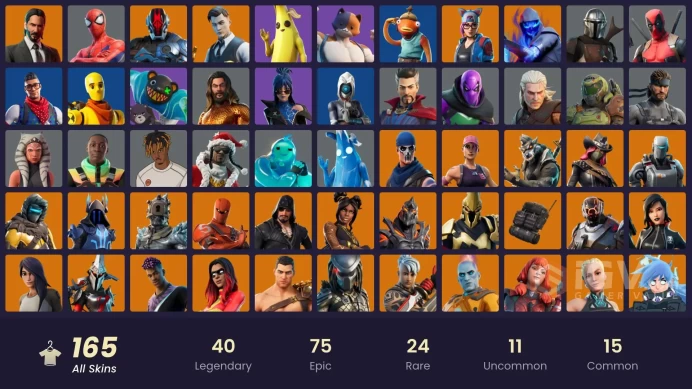 PC/PSN/XBOX | 165 skins | EMAIL CHANGEABLE | OG STW | Gold Brutus | Gold Meowscles | Gold Midas | Blue Striker | Prodigy | Carbon Commando