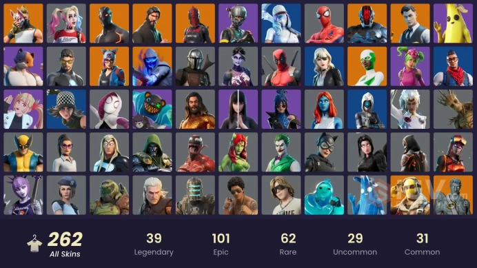 PC/PSN/XBOX | 262 skins | EMAIL CHANGEABLE | OG STW | The Reaper | Elite Agent | Blue Team Leader | Gold Midas | Gold TNTina | Gold Meowscles