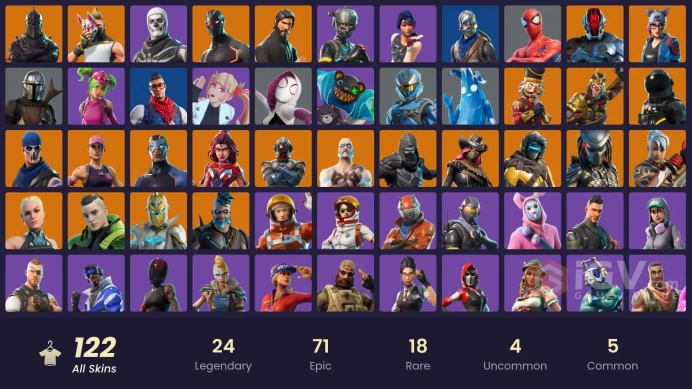 [PC/XBOX] 122 skins | OG STW | Black Knight | Sparkle Specialist | The Reaper | Blue Squire | Royale Knight | Elite Agent | 0 VB