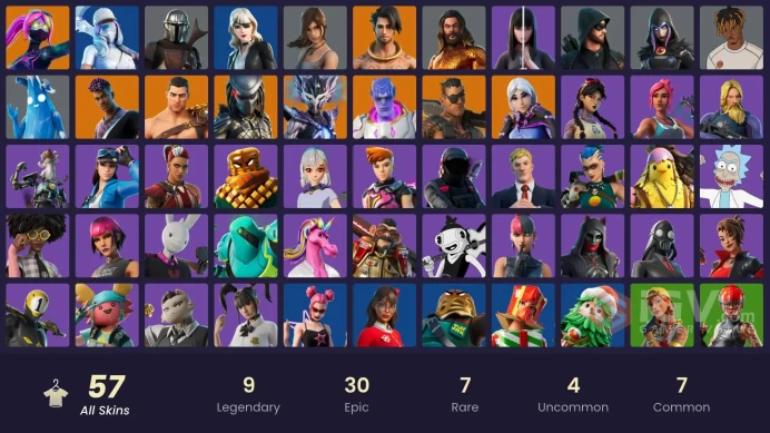 [PC/XBOX/NINTENDO] 56 skins | Cloud Striker | Menace (Challenger Menace - Flame) | Torin (Sideways Warrior) |Zka211