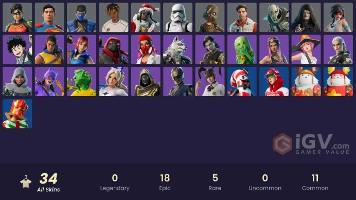[ALL PLATFORMS]-33 Skin-FULL ACCESS-