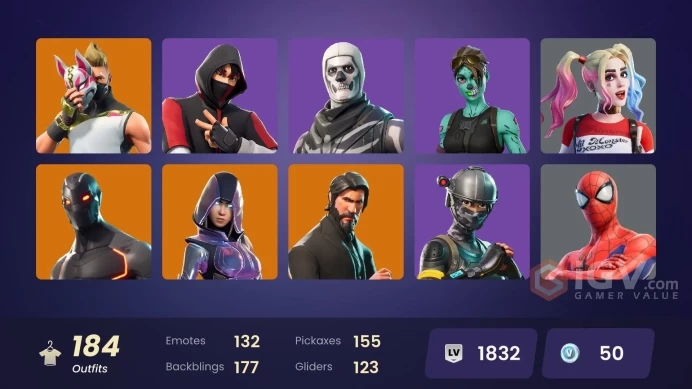[PC/PSN/XBOX/SWITCH]  184 skins | IKONIK | The Reaper | Glow | Neo Versa | Elite Agent | Blue Team Leader | WORLD CUP | Gold Midas | Rogue Agent