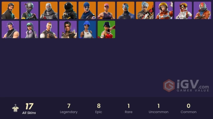 17 skins/full access/the reaper/deluxe stw/for pc,psn,xbox,nintendo/take the l/elite agent/havoc/og account/rare emotes