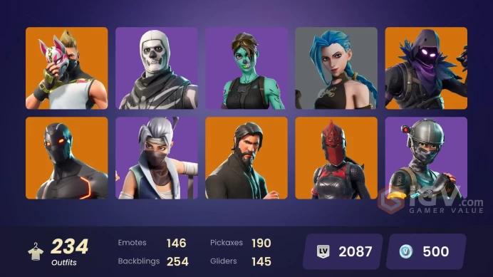 FA - [PSN/XBOX/PC] 230 skins OG STW The Reaper | Elite Agent | Gold Midas | Omega (stage 5) | Arcane Jinx | Rogue Agent