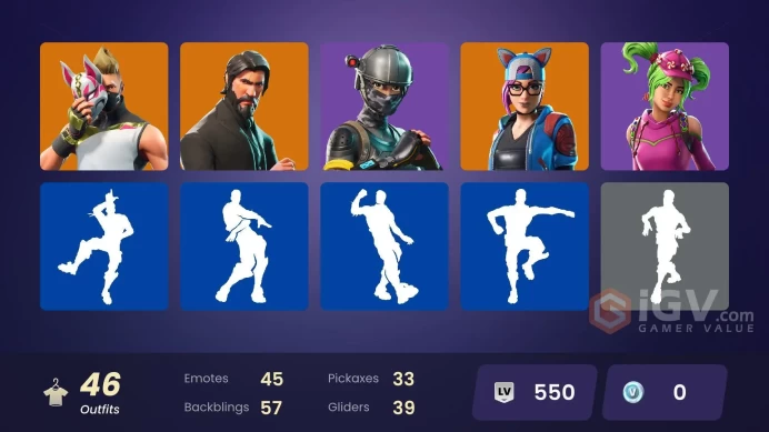 FA - [PSN/XBOX/SWITCH/PC] 47 skins | The Reaper | Elite Agent | Rogue Agent | Hybrid | Drift | Dark Voyager | Valor | Calamity