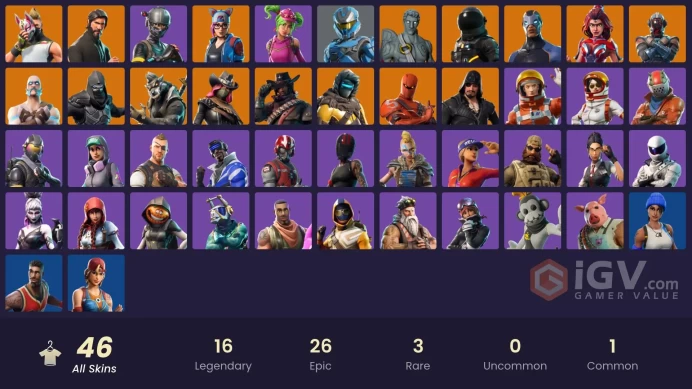 FA - [PSN/XBOX/SWITCH/PC] 47 skins | The Reaper | Elite Agent | Rogue Agent | Hybrid | Drift | Dark Voyager | Valor | Calamity