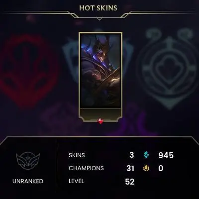 [EUW SERVER] Unranked Smurf Account ◈ UNRANKED ◈ lvl 30 + ◈10 Unranked Games NOT PLAYED ◈ FULL ACCESS ◈ EUROPE WEST ◈ 24/7 Live service