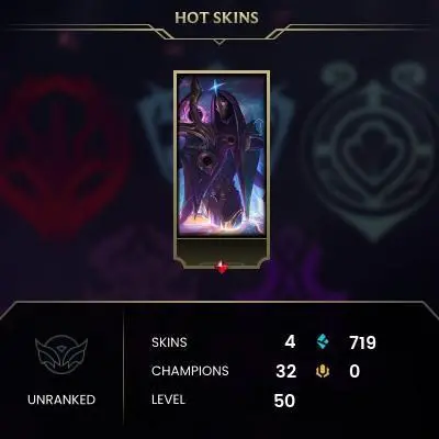 [EUW SERVER] Unranked Smurf Account ◈ UNRANKED ◈ lvl 30 + ◈10 Unranked Games NOT PLAYED ◈ FULL ACCESS ◈ EUROPE WEST ◈ 24/7 Live service