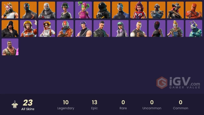 FA - [PSN/XBOX/SWITCH/PC] 24 skins | Trailblazer | Sub Commander | Havoc | Hybrid | Drift | Dark Voyager | Valor | Omega | Calamity | Blackheart