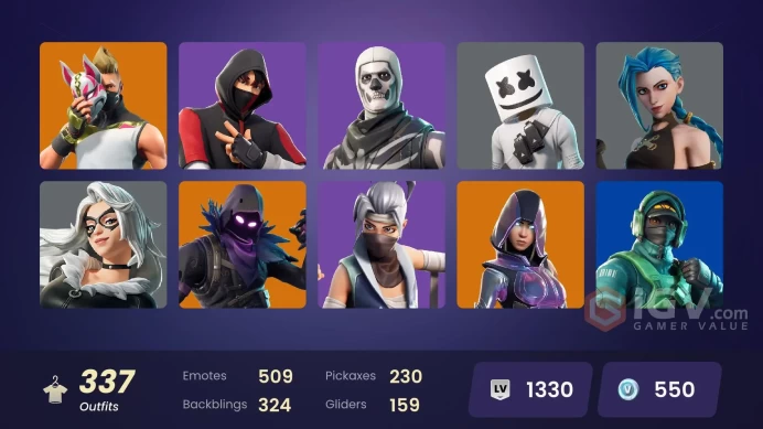 [PC/XBOX] 37 skins | The Reaper | OG Aerial Assault One | Elite Agent | Rogue Agent | Carbon Commando | Rust Bucket | Carbon Pack | Take The L  