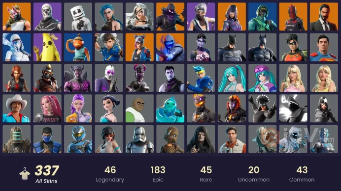 [PC/XBOX] 37 skins | The Reaper | OG Aerial Assault One | Elite Agent | Rogue Agent | Carbon Commando | Rust Bucket | Carbon Pack | Take The L  