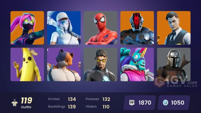 FA - [PSN/XBOX/SWITCH/PC] 120 skins | Gold Midas | Gold Brutus | Fixer | Point Patroller | Snap | Spire Assassin | Paradigm (Reality-659)