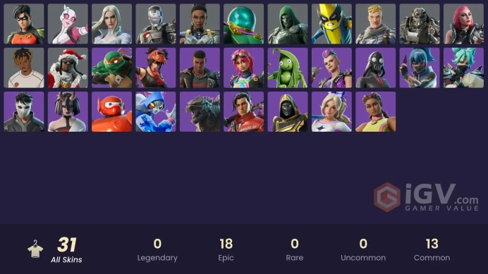 [ALL PLATFORMS]-31 Skin-FULL ACCESS-