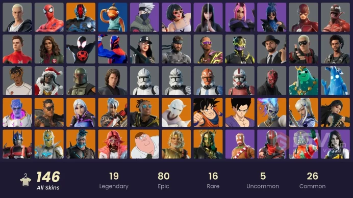 [ALL PLATFORMS]-142 Skin-FULL ACCESS-
