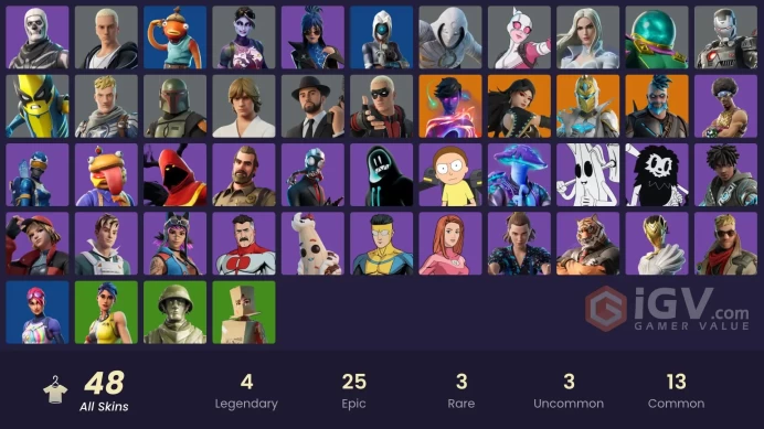 [ALL PLATFORMS]-48 Skin (28 Paid)- FULL ACCESS-