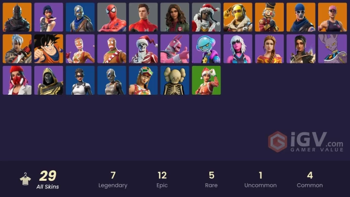 [PC] 29 skins | OG STW | Black Knight | Sparkle Specialist | Blue Squire | Royale Knight | Son Goku | Ronin | Crackshot | Raptor | 200 VB
