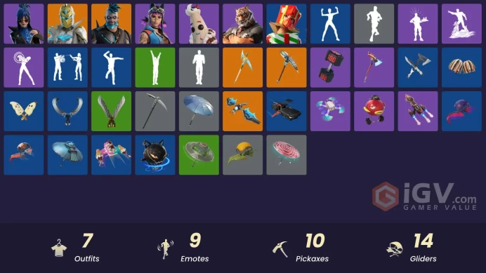 [PC/PSN/XBOX] 7 skins | Omegarok | Spectra Knight | Oscar | Hope | Renegade Lynx | Lil Split | Holiday Boxy | Wraith Wings