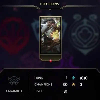 Unranked / EUW / BE: 1810 / CHAMPS: 30 / Truth Dragon Yasuo / Hazmat Heimerdinger, Winterblessed Hwei, Old God Nocturne, Marquis Vladimir, G