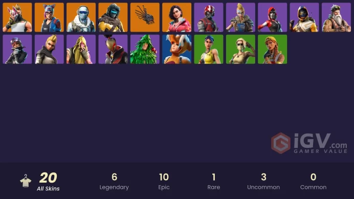 [PC/PSN/XBOX] FA 20 SKINS | HOT MARAT | LYNX (STAGE 4 - NO PONYTAIL) | ZENITH (STAGE 4) | DRIFT STAGE 5 | ROX (STAGE 5) | FROSTBITE |