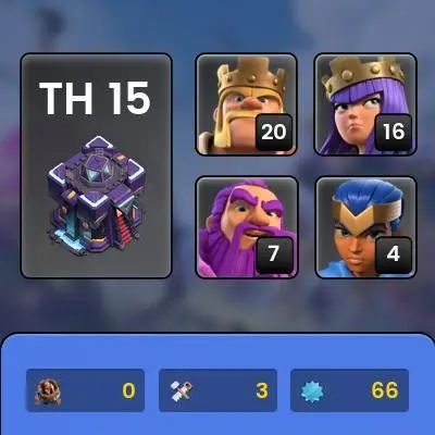 M153◈SUPER TH 15◈HERO【20,17,10,7,4】NC FREE◈FULL MAGIC ITEMS